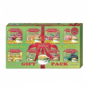 Impra Ceylon Green Tea Flavoured "gift Pack " , 2g X 10 X 8