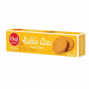 SablÃ DorÃ Noix De Coco Oui Love It 125gr Cx24