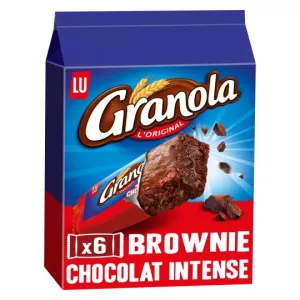 Brownie cioccolato intenso x6 180g - GRANOLA