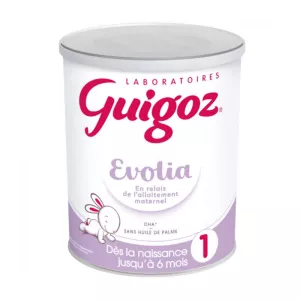 Evolia 1st age milk powder 800g - GUIGOZ