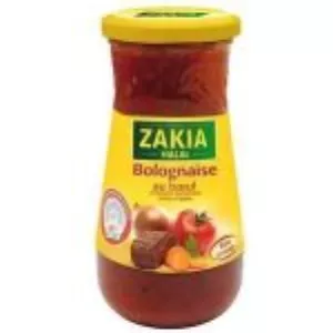 Sauce bolognaise au boeuf Halal 400g - ZAKIA