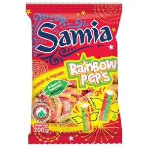 Bonbons Rainbow Pep's Halal 200g - SAMIA