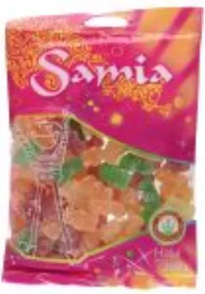 Bonbons Gélifiés Halal Oursons 200g Samia