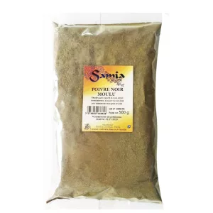 Gemahlener schwarzer Pfeffer 500 g - SAMIA