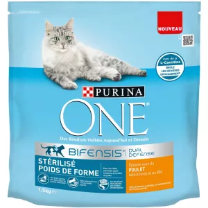 वयस्क निष्फल बिल्लियों के लिए क्रोकेट 1.5 कि.ग्रा - PURINA ONE