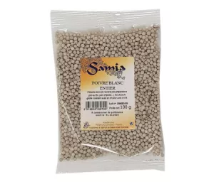 Tiêu trắng nguyên hạt 250g - SAMIA