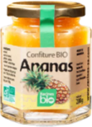Confiture bio ananas RACINES BIO(12 x 200 g)