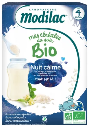 My Organic Calm Night Cereals 250г с 4 месяцев - MODILAC