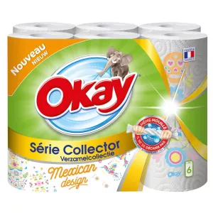 Essuie-tout série collector mexican design x6 - OKAY