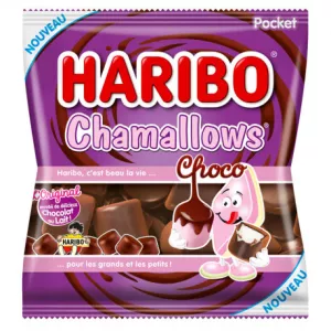 Bonbons Mini Chamallows Chocolat 140g - HARIBO
