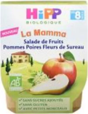 Salade Fruits Pomme poire La mamma.bio 380g