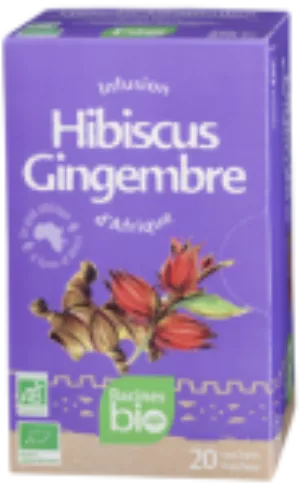 Infusion D'afrique Hib Ging (12 X 20 Sach X 16 G) - Racines Bio