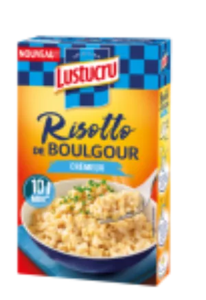 Lust.risotto Boulgour 2x170g