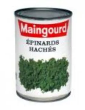 Epinards Hachés Maingourd boite 1 - 2 x 24