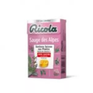 Ricola Sans sucre Sauge Des Alpes 50g