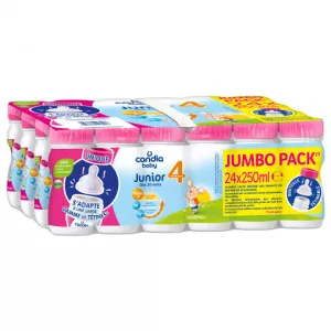 Lait liquide junior jumbo pack 24x250ml - CANDIA