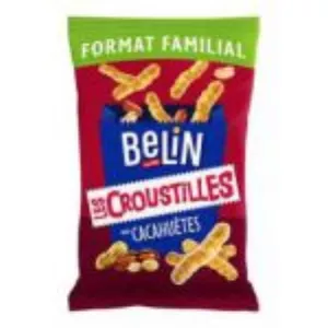 Les Croustilles 花生开胃饼干，138g -  BELIN