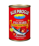 Pilchards à la sauce tomate piquante BLUE PIROGUE (12 x 425 g)
