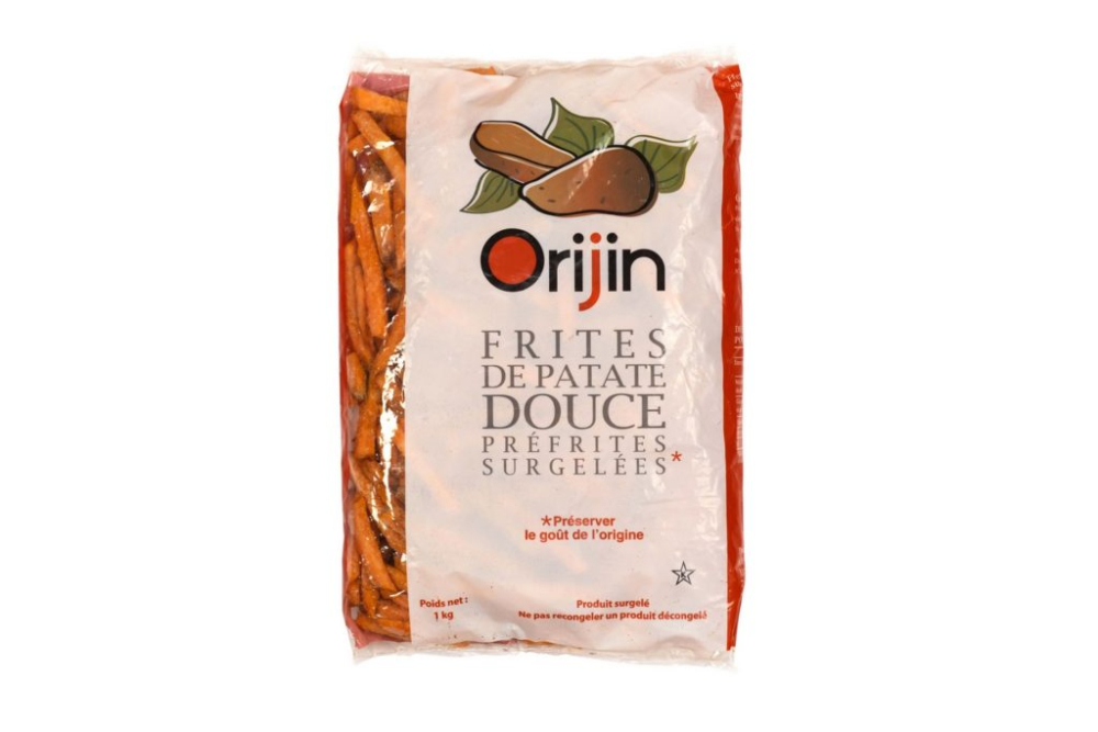 Frites De Patate Douce 4x2.5 Kg - Orijin