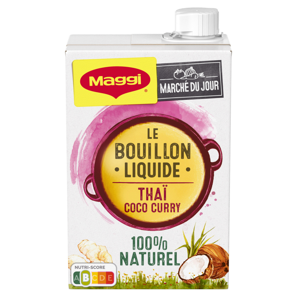 Bouillon liquide thai coco curry 400ml - MAGGI