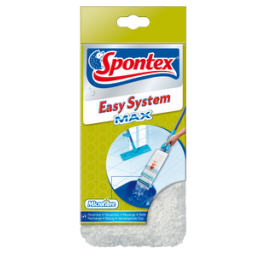 Recharge microfibre pour balai easy system - SPONTEX