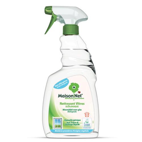 Detergente per vetri ecologico 750ml - MAISON NET