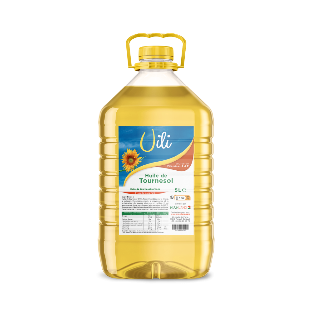 Olio di semi di girasole 5L - UILI