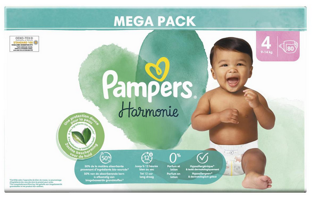 Couches Bébé Premium Protection Taille 2 - PAMPERS