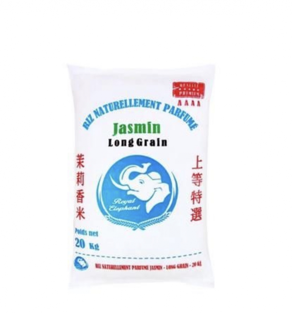 Jasmine Flavored Long Rice, 20kg - ROYAL  ÉLEPHANT