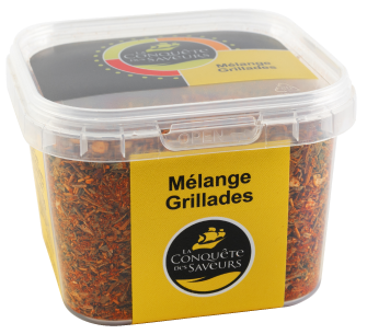 Mélange Epices Grillade, 65g - LA CONQUÊTE DES SAVEURS