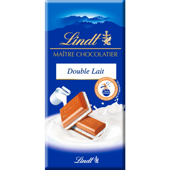 Таблетка Maître Chocolatier Double Milk 100 г - LINDT