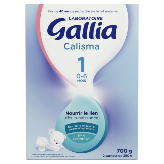 Milk in calisma 1st age 2x350g - GALLIA