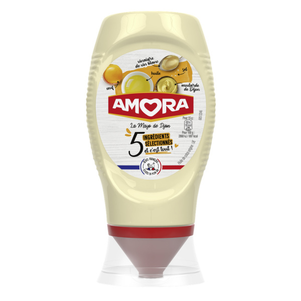 Maionese di Digione 5 ingredienti, 235g - AMORA