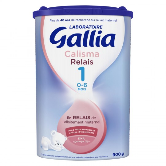 Calisma revezamento leite em pó 1ª idade 900g - GALLIA
