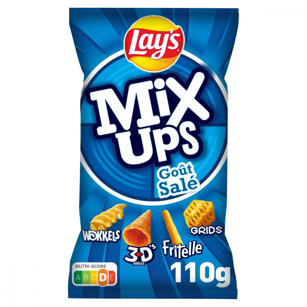 Chips Mixiups Goût Salé, 110g - LAY'S