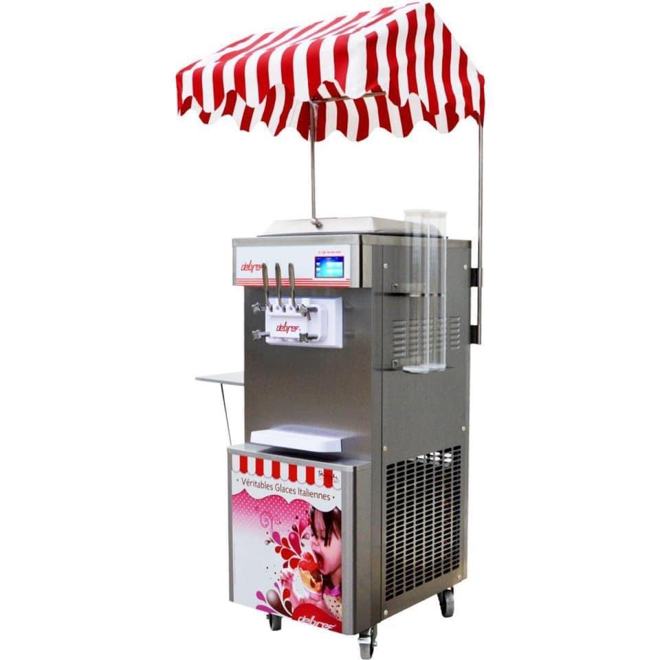 Machine à glace à l’italienne - 3 parfums - 2,7 kw