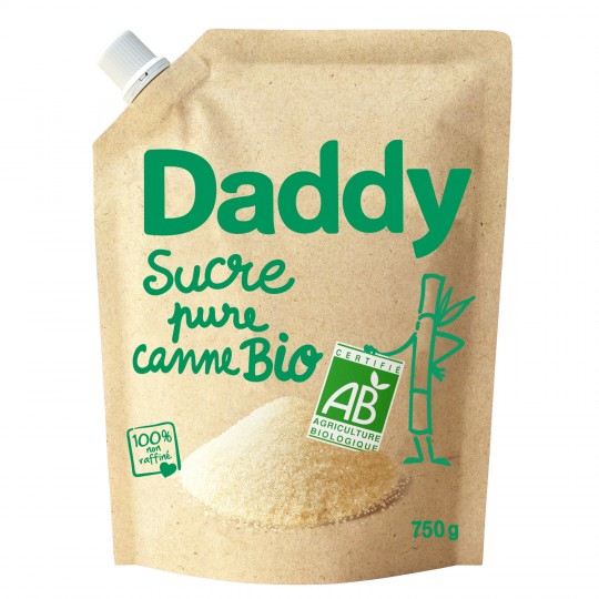 Sucre pure canne BIO kraft 750g - DADDY