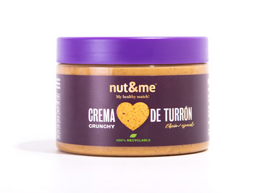 Crème de Nougat Crunchy, 250g  - NUT & ME