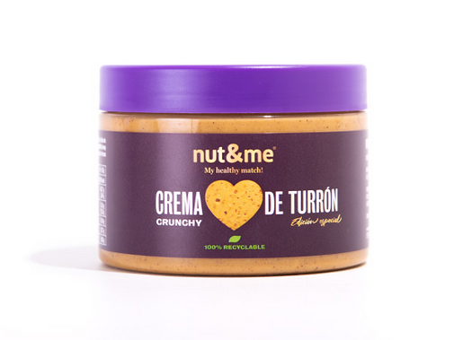 Crema de Turrón Crujiente, 250g - NUT & ME