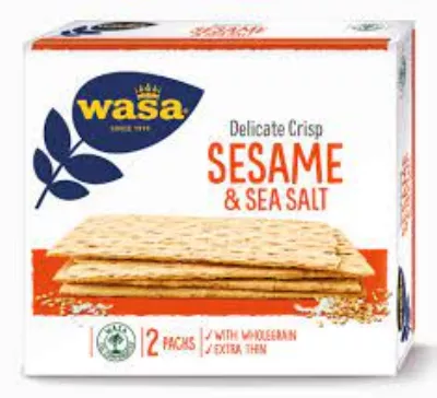 Tostadas crujientes de trigo integral y sésamo 190g - WASA