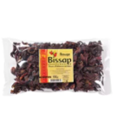 Fleurs de bissap rouge séchées RACINES (100 g x 20)