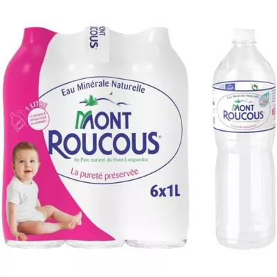 Acqua minerale naturale 1L - MONT ROUCOUS