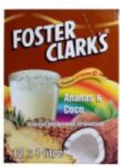 Foster Clark Coconut Ananas 10 x 12 x 30g