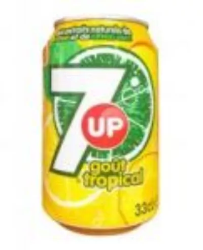 Seven Up tropical canette 24 x 33 cl