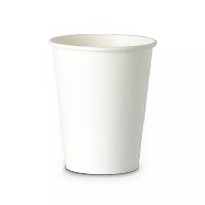 50 Gobelets Carton Blanc 24cl - Smart