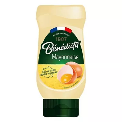Mayonnaise Nature, 400g - BÉNÉDICTA