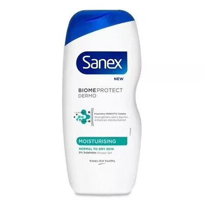 Gel Douche Biomeprotect Dermo Hydratant 225 Ml - SANEX