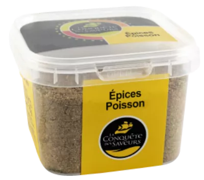 Mélange Épices Poisson en Poudre, 80g - LA CONQUÊTE DES SAVEURS
