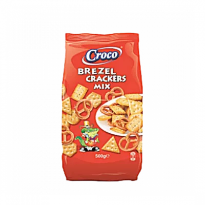 Croco Mix Brezel Crackers 500g 6/1srp