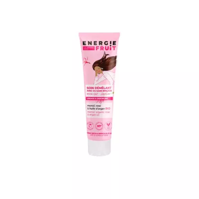Masque démêlant rose et huile argan Bio 150ml - ENERGIE FRUIT